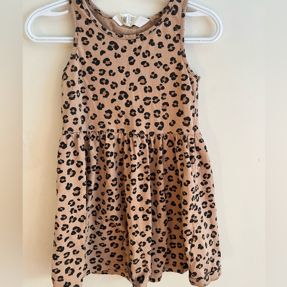 H&M Leopard Print 2-4yrs Dress